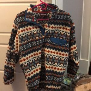 Patagonia Patterned Pullover (Size Small)
